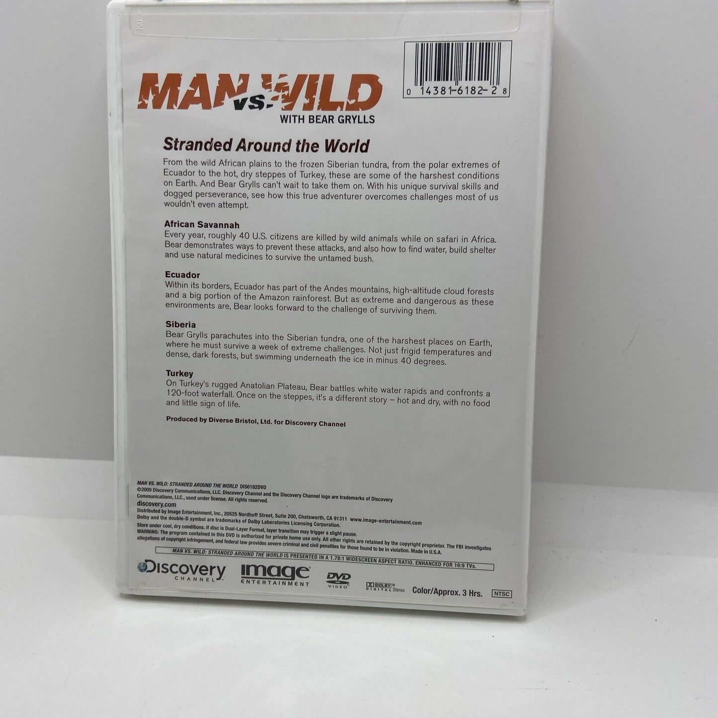 The Discovery Channel - Man Vs. Wild: Stranded Around The World (DVD, Men Of...