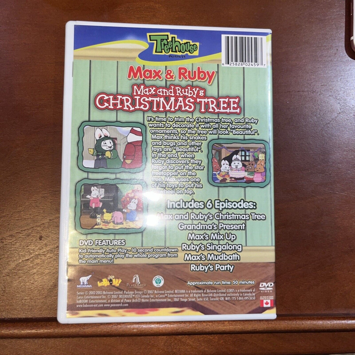 Max Ruby: Max and Rubys Christmas Tree (DVD, 2007, Canadian)