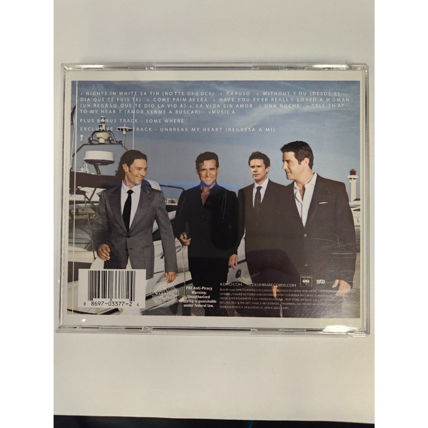 Il Divo Siempre (CD) FAcotry Sealed
