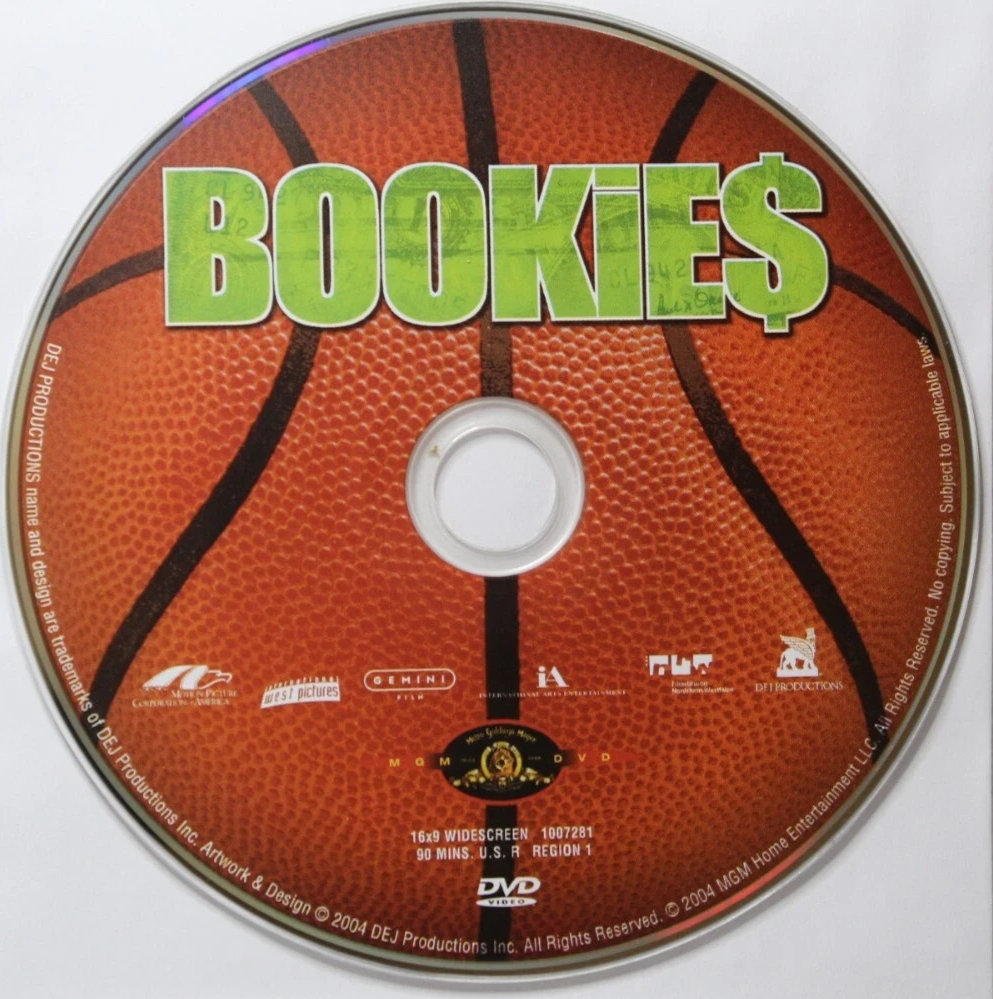 Bookies (DVD, 2004) Widescreen. Disc Only