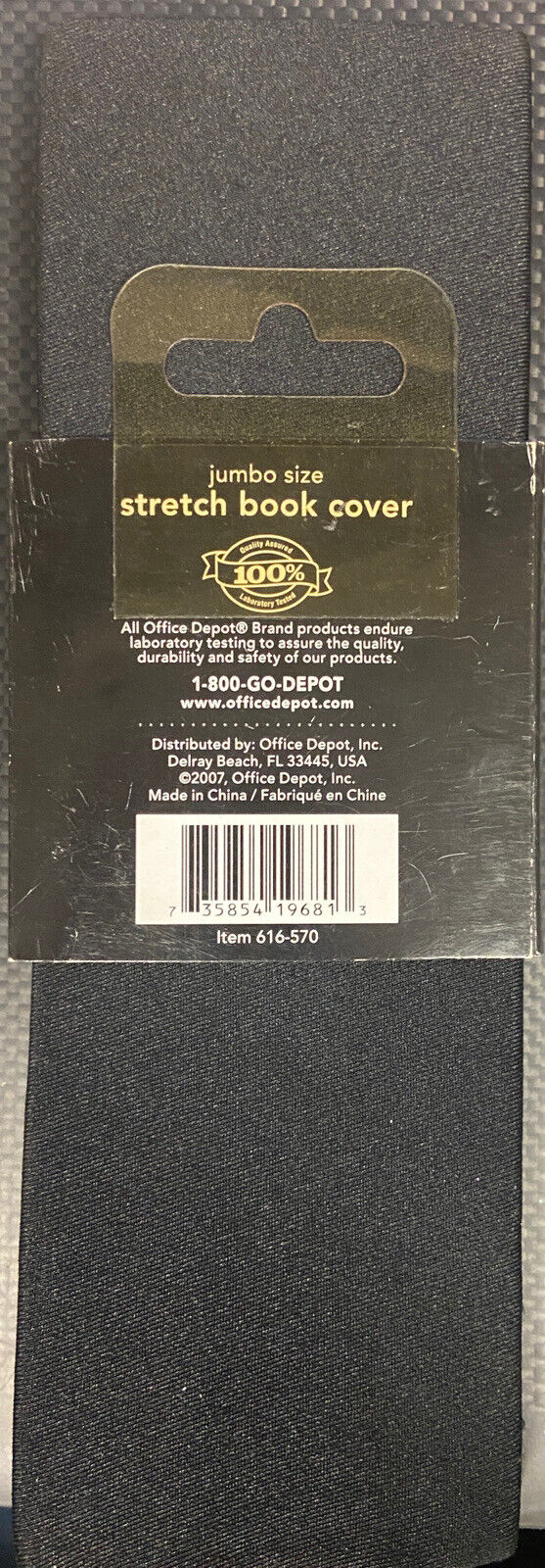 Tug Book Cover Jumbo Size Stretch