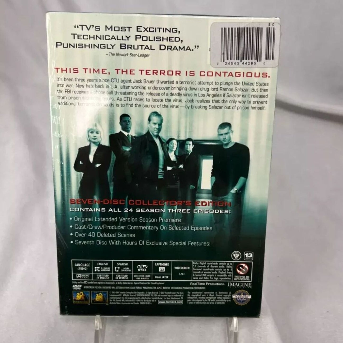 24 Season 3 (DVF) Brand New Sealed