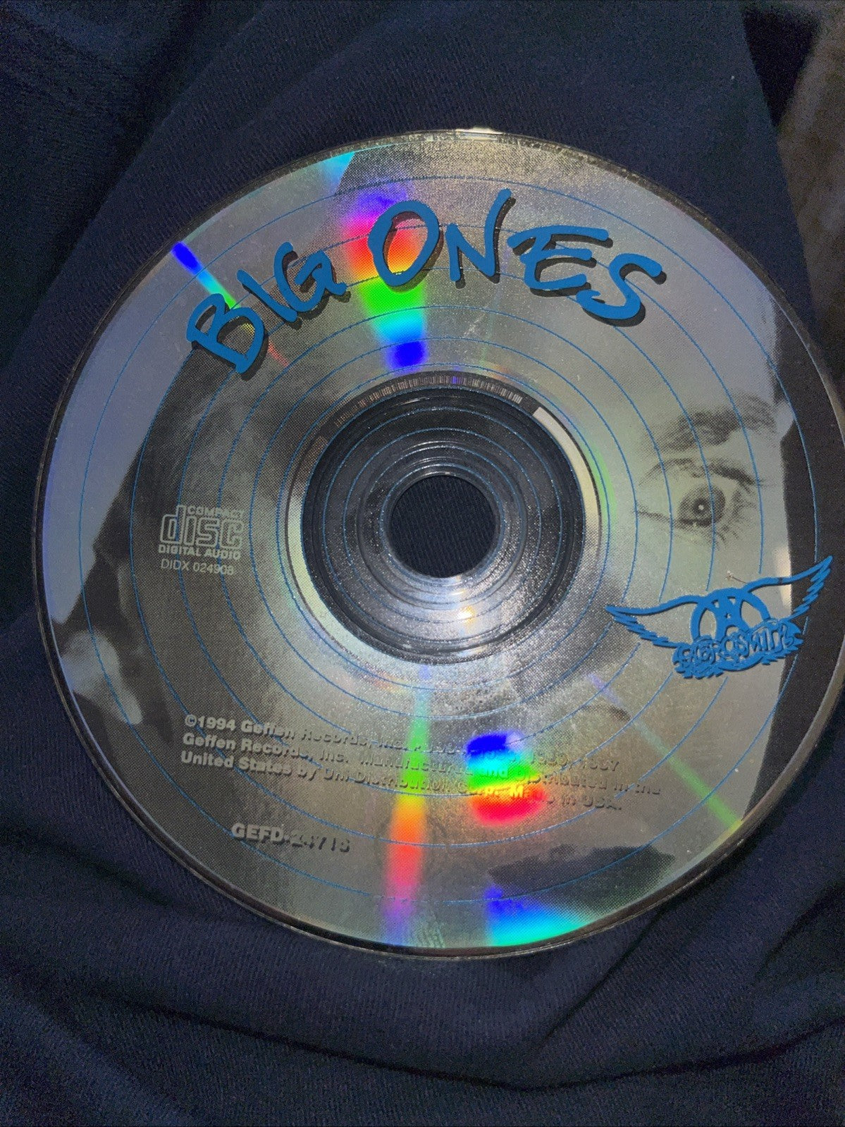 Big Ones by Aerosmith (CD). Disc Only. No Artwork. No Case. Tested. No Scratches