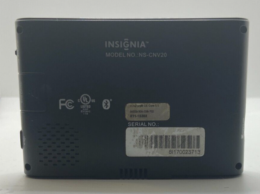 Insignia NS-CNV20 Automotive GPS Unit