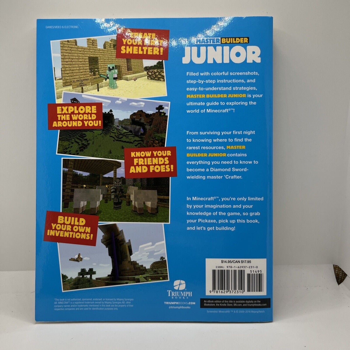 Master Builder Junior : Minecraft ® Secrets for Young Crafters by Triumph Books