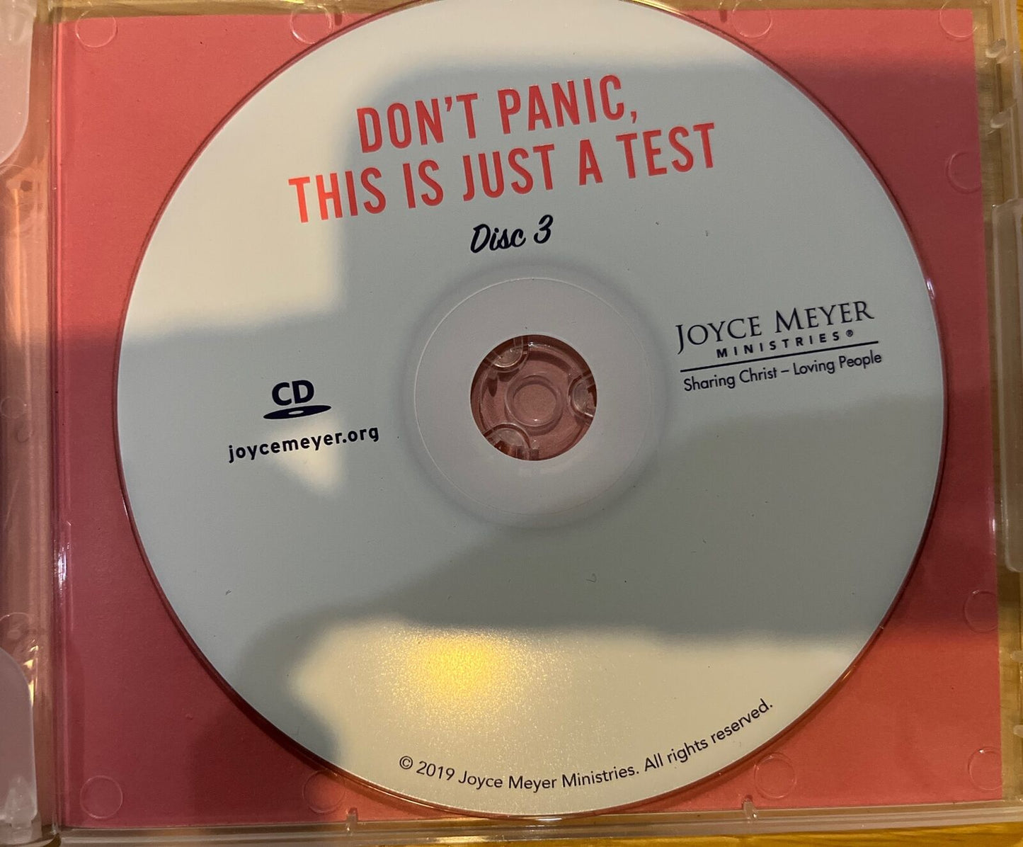 Joyce Meyer - Don’t Panic, This Is Just A Test Audio CD 2019 3-CD Teaching Serie