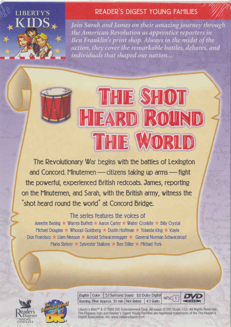 Liberty Kids: The Shot Heard Round the World (DVD)