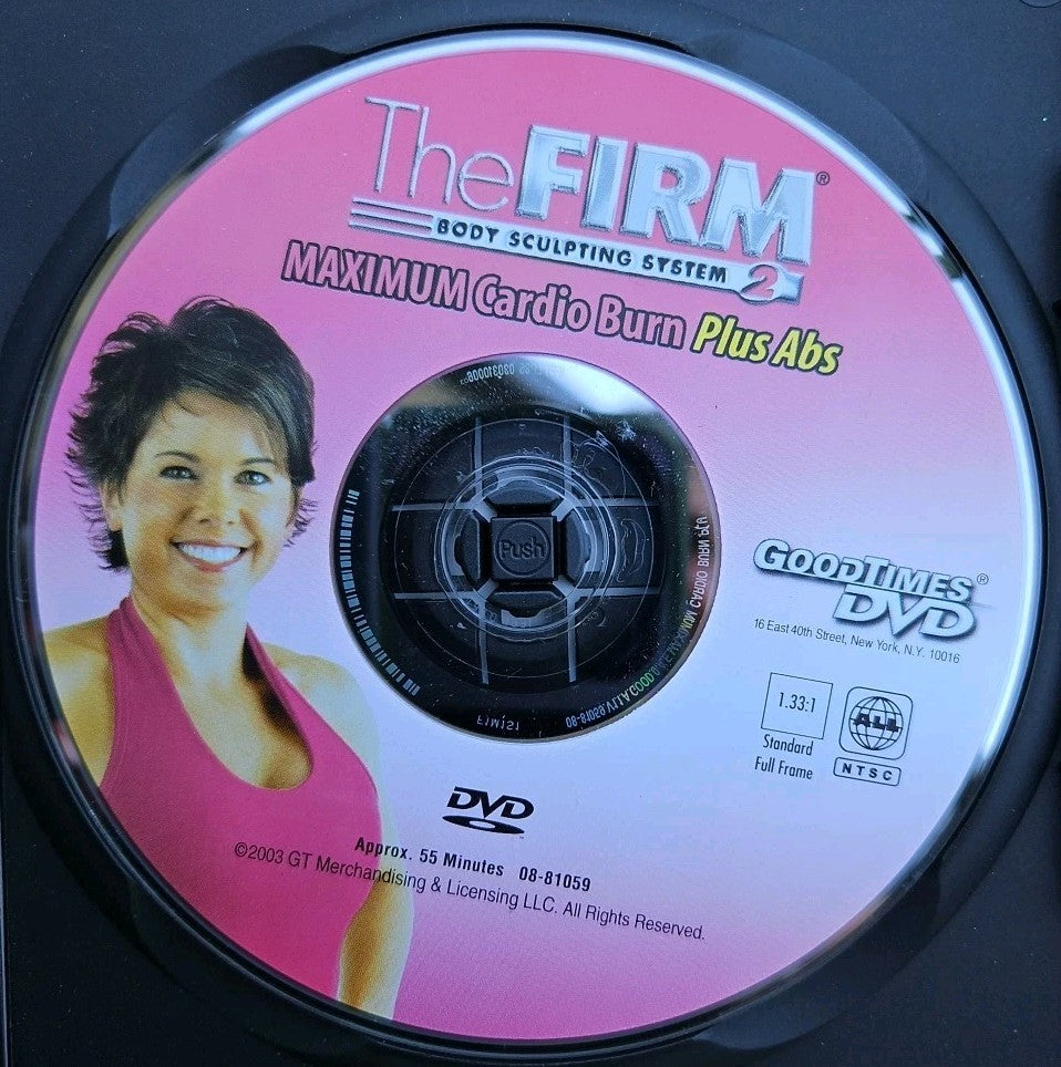 The FIRM Body Sculpting System 2: MAXIMUM Cardio Burn (DVD) Artwork Damaged.
