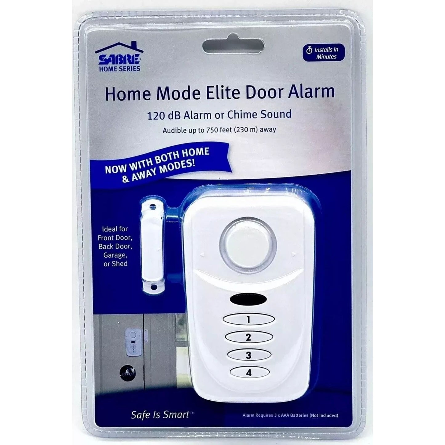 Sabre Shed & Garage Standalone Alarm - Brand New