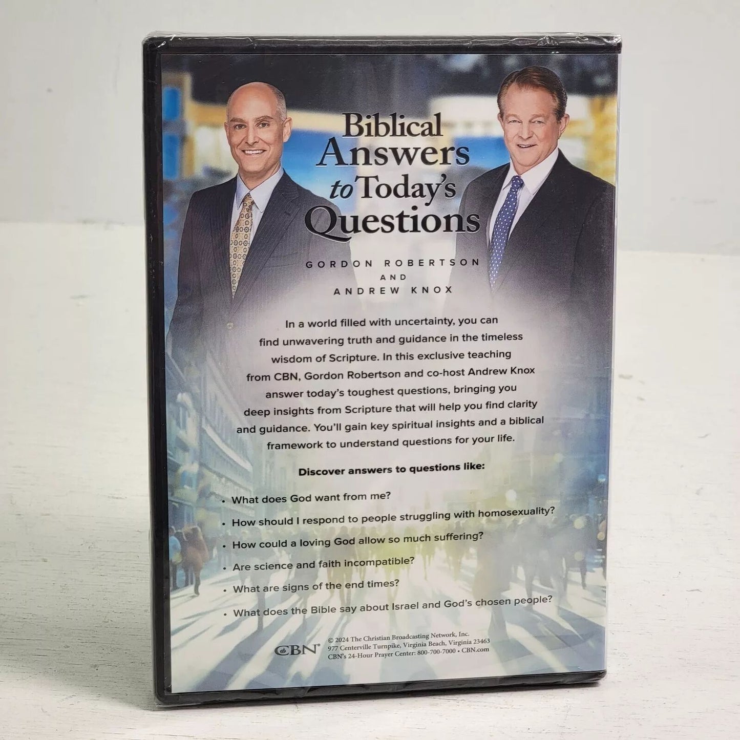 Biblical Answers to Today's Questions (DVD) Brand New Sealed