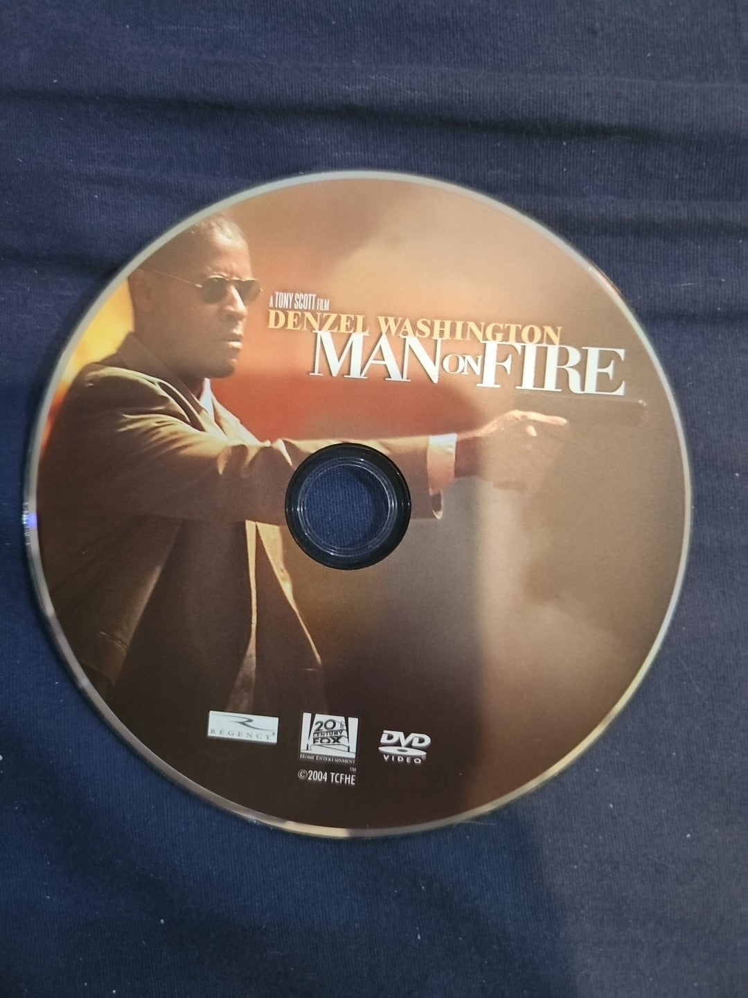 Man On Fire (DVD) DISC ONLY