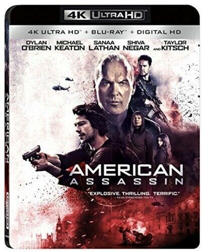 American Assassin (Ultra HD + Bluray) No Digital Download. New Sealed