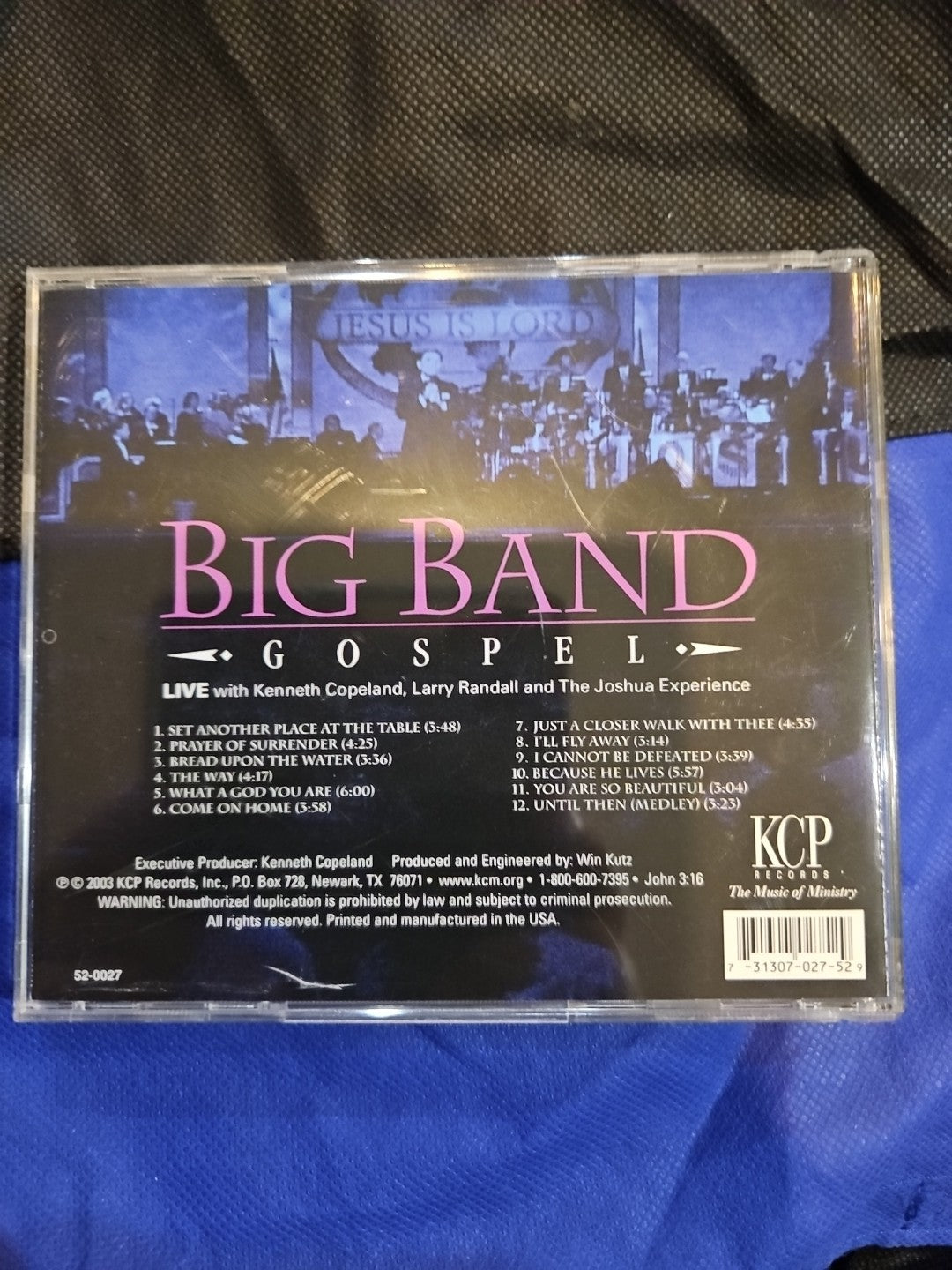 Big Band Gospel KENNETH COPELAND Audio Cd New Sealed
