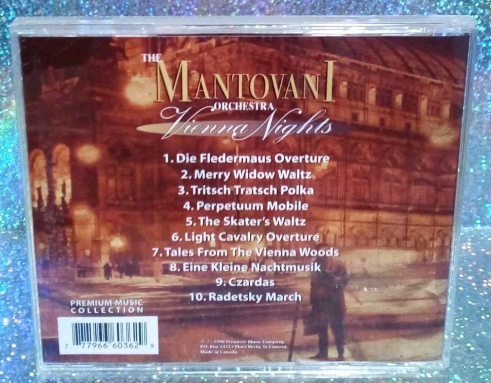 Vienna Nights (Audio CD) Mantovani Orchestra