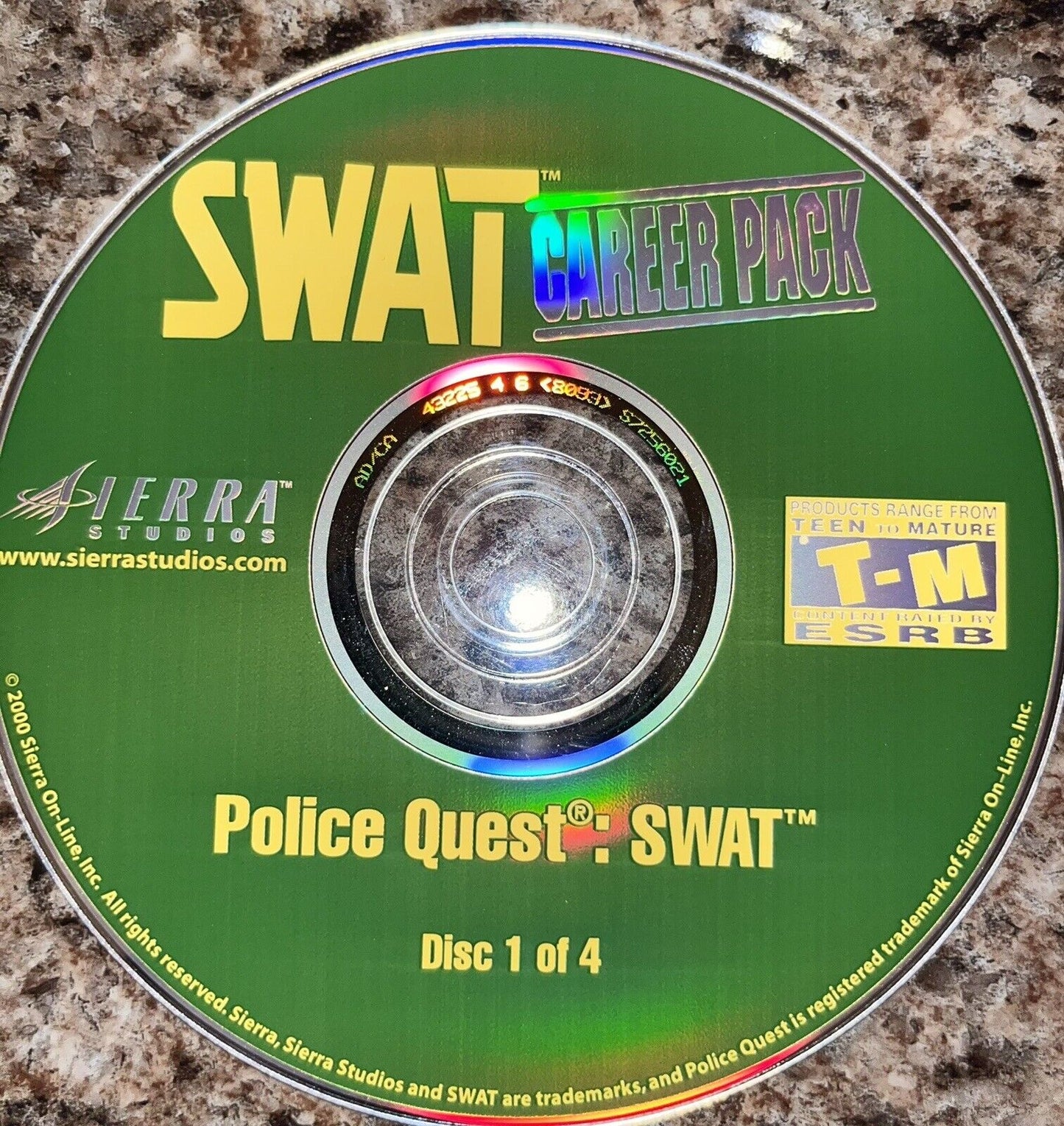 Police Squad: Swat Replacement Discs