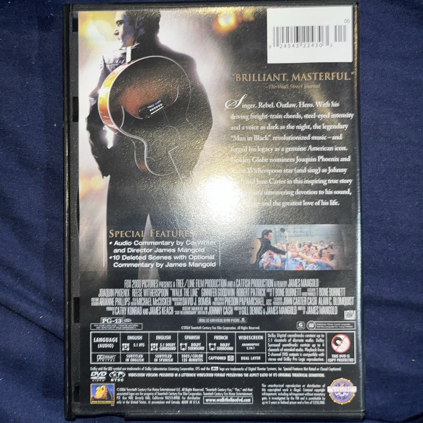 Walk The Line (2006 DVD) Widescreen