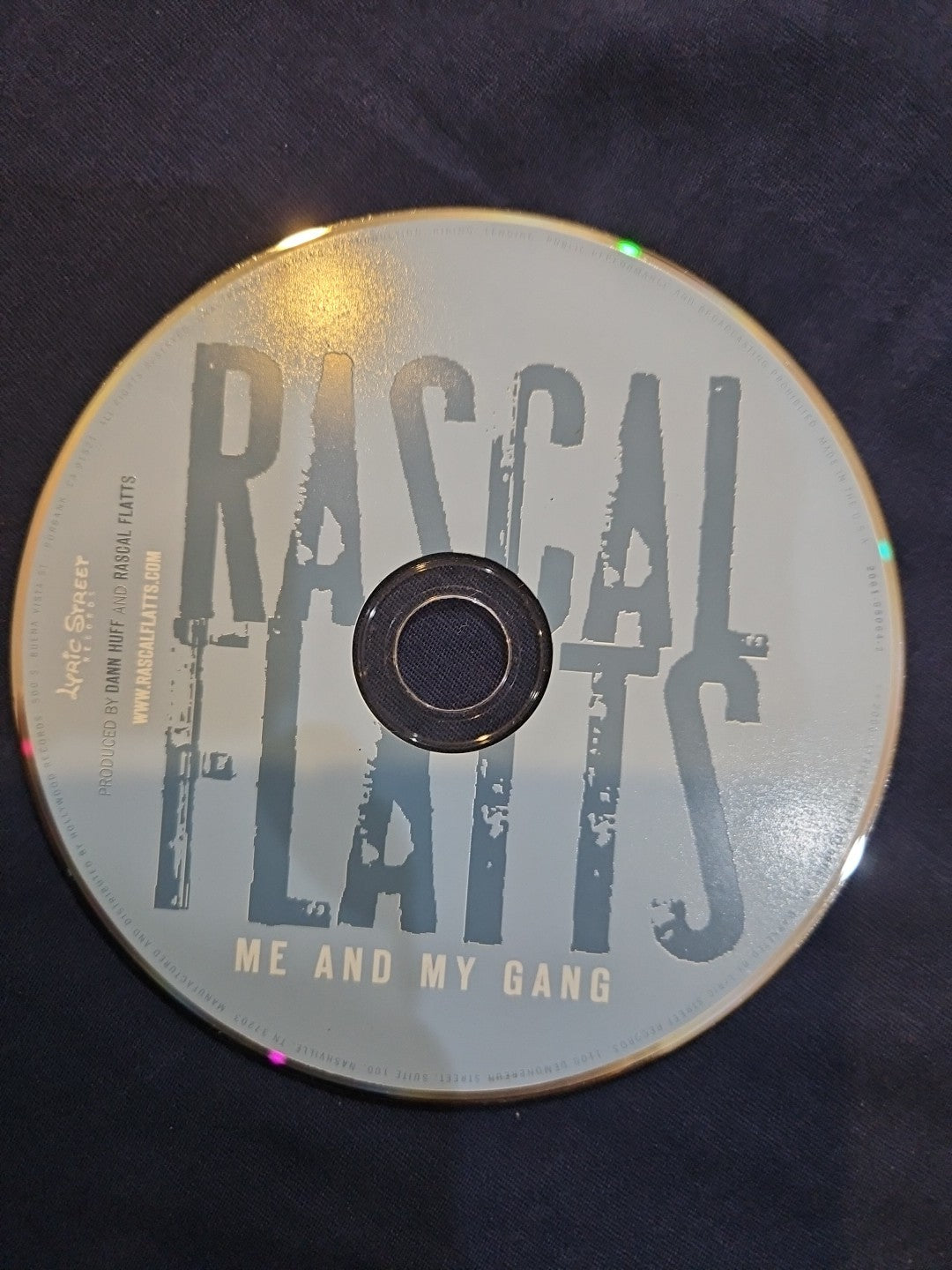 Rascal Flatts Me And My Band (CD) DISC ONLY
