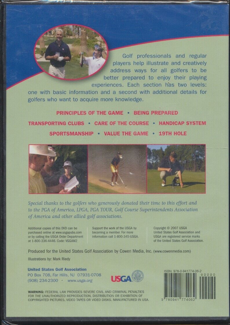Spirit of the Game II by United States Golf Association Staff (DVD)