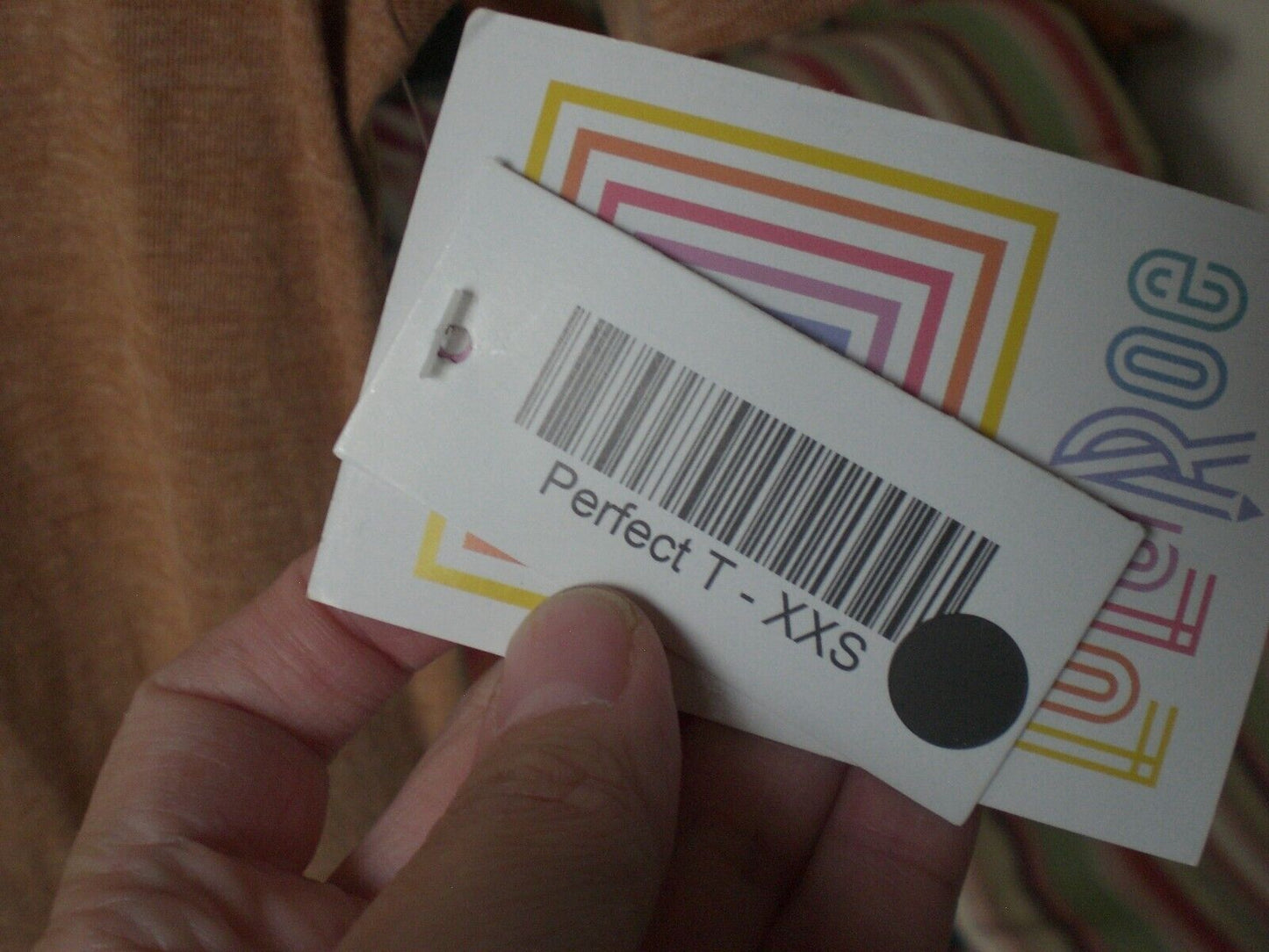 NWT LuLaRoe Pumpkin Spice Perfect T Shirt Top Blouse XXS