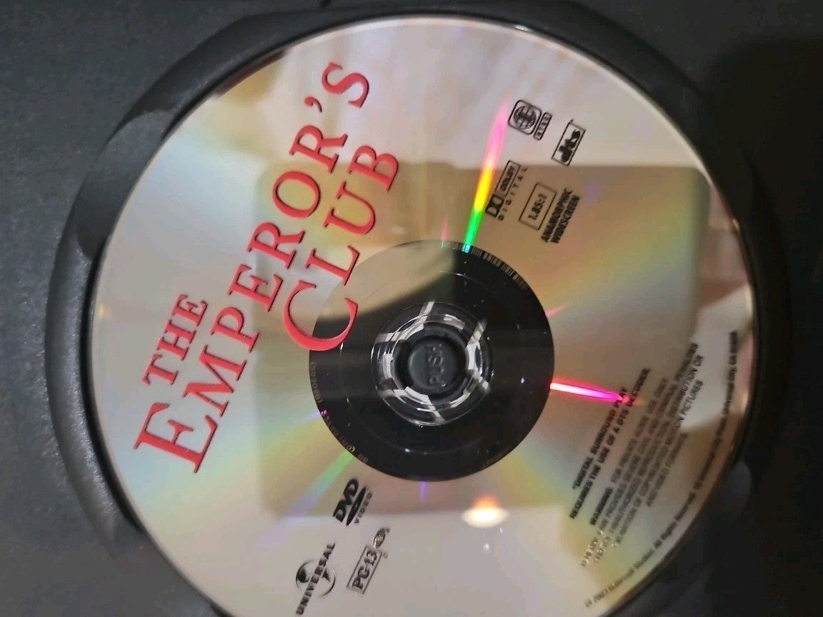 The Emperor's Club (DVD, 2002) Tested cropped artwork slim case,