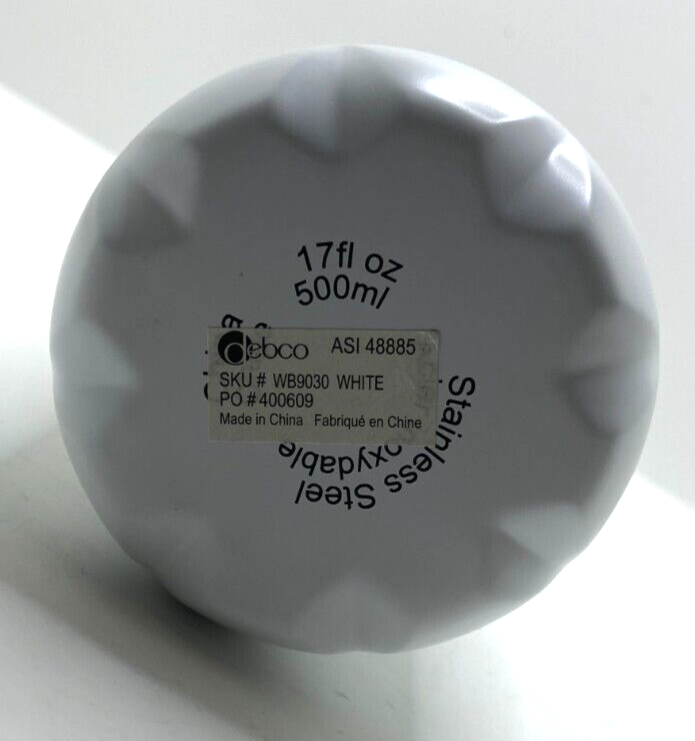 ROCKIT BPM Water Bottle Black Septodent New in Box 17oz Stainless Steel