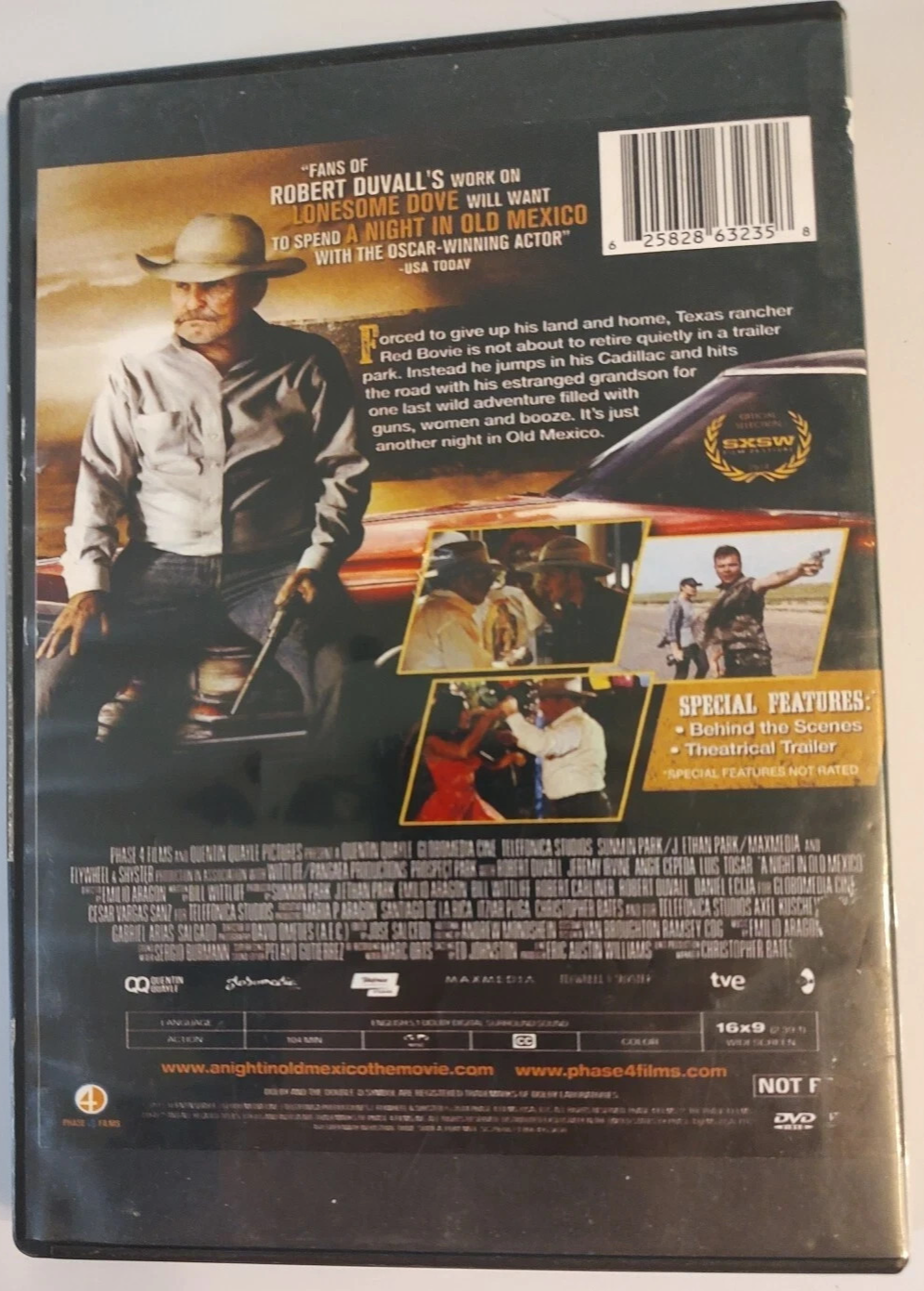 A Night in Old Mexico (DVD)