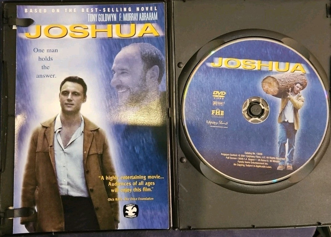 Joshua (DVD, 2001) Slimcase. Cropped Sleeve.