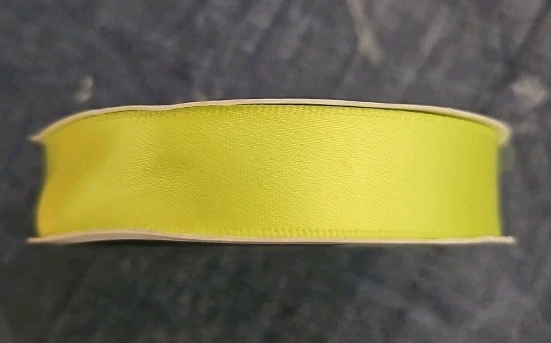 Details Accessories Satin Ribbon 5/8" X 6 Yards - New - Chartreuse