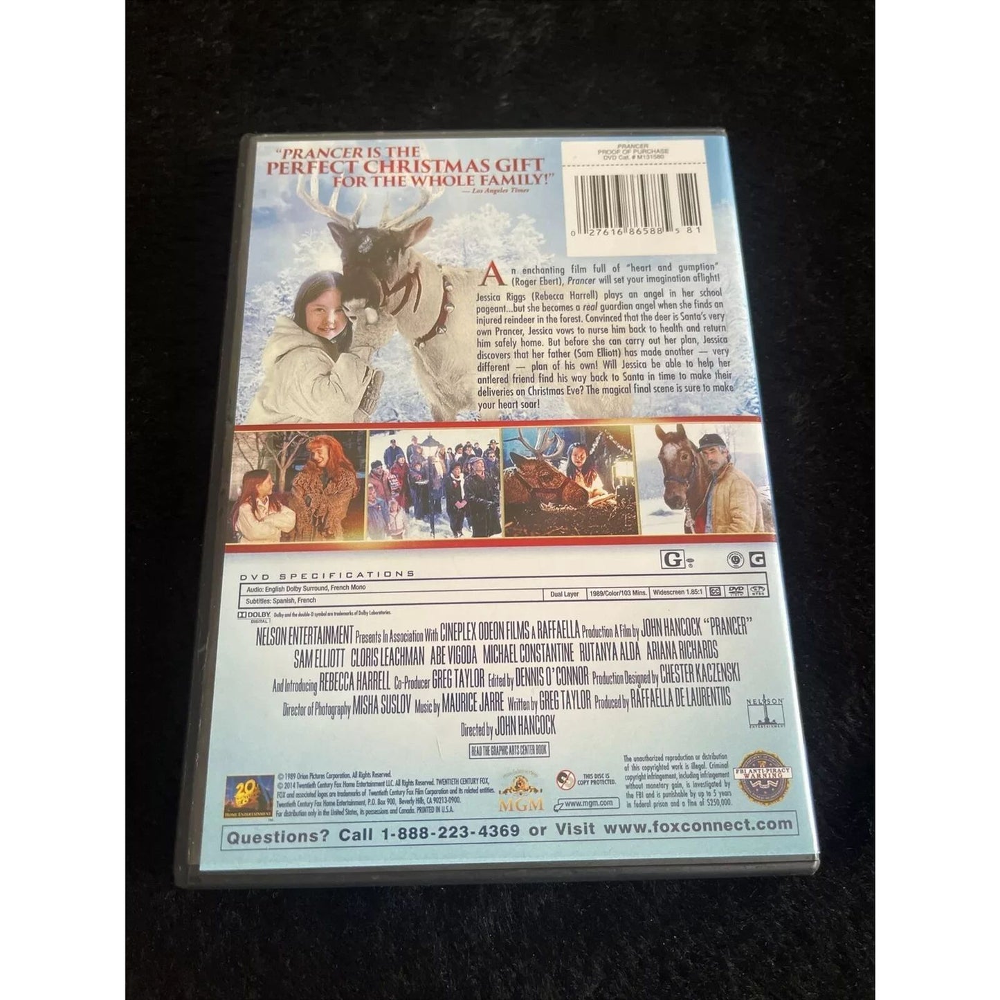 Prancer (DVD) Brand New Sealed