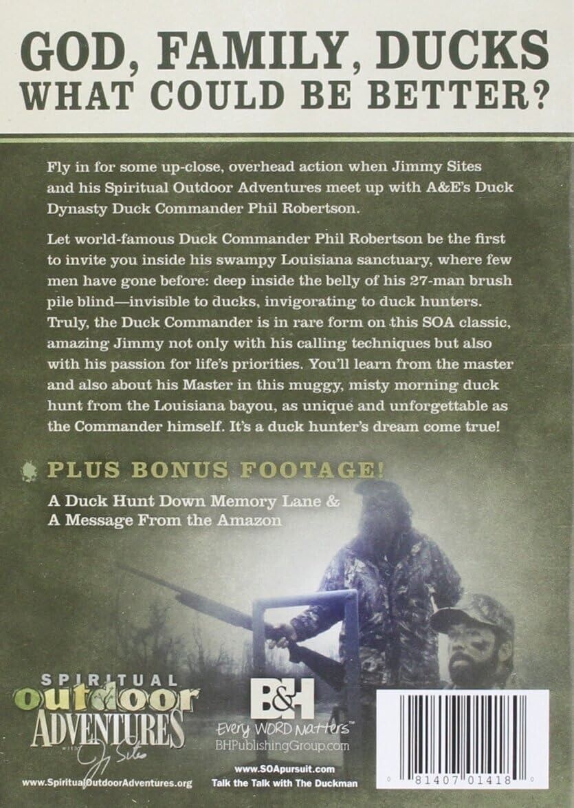 Talk the Talk with the Duckman: A Duckumentary DVD Phil Robertson Jimmy Sites