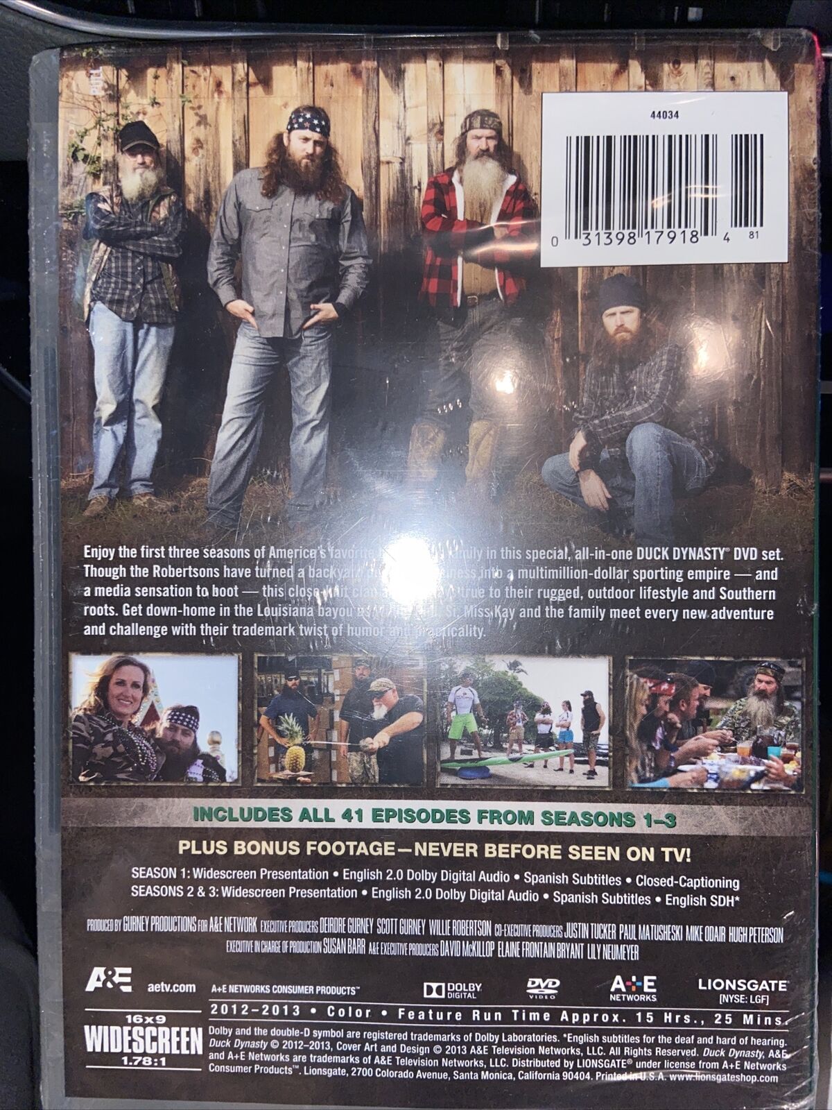 Duck Dynasty Seasons 1-3 (DVD, 2013, 7-disc Set)