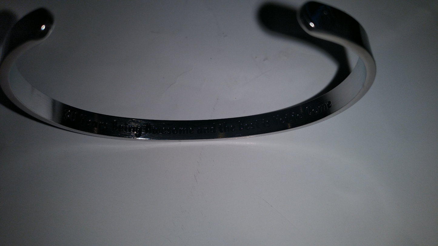 "30 Years Being Awesome and the Best is Yet to Come" - Bracelet - Brand New