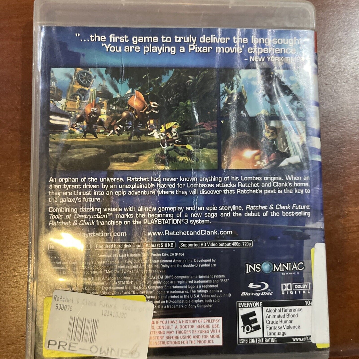 ratchet And Clank Adventure Tools Of Destruction Ps3