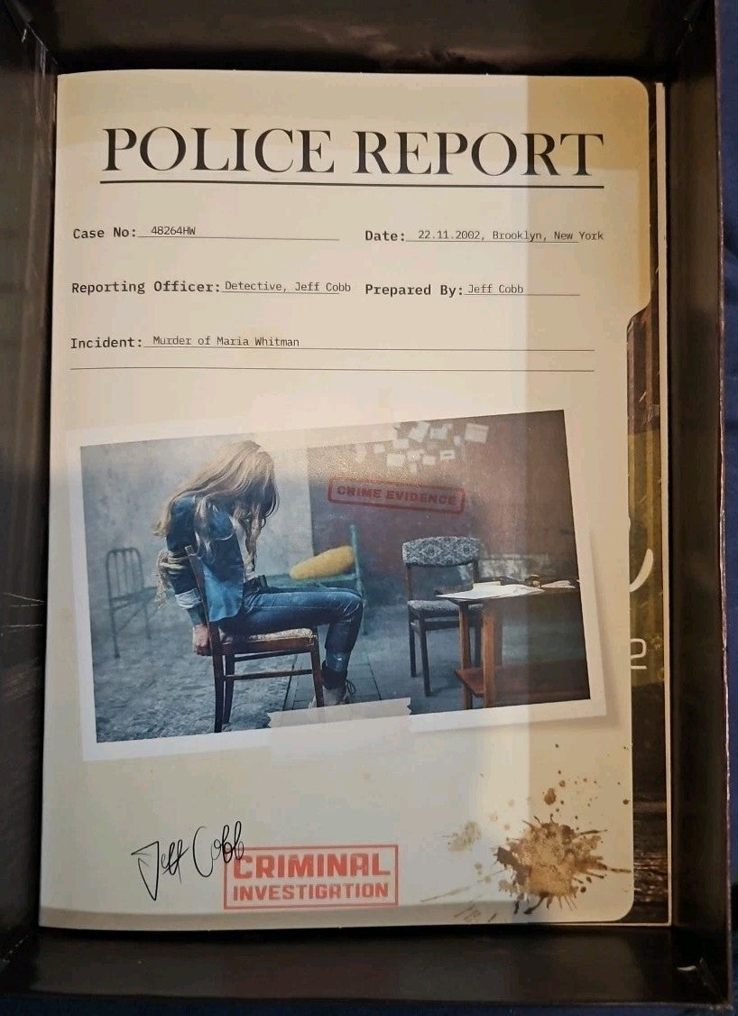 Crime Scene Game - Brooklyn 2002