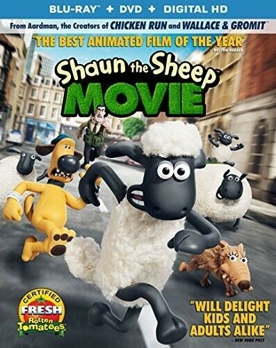 Shaun the Sheep Movie (Blu-ray, 2015) Sealed