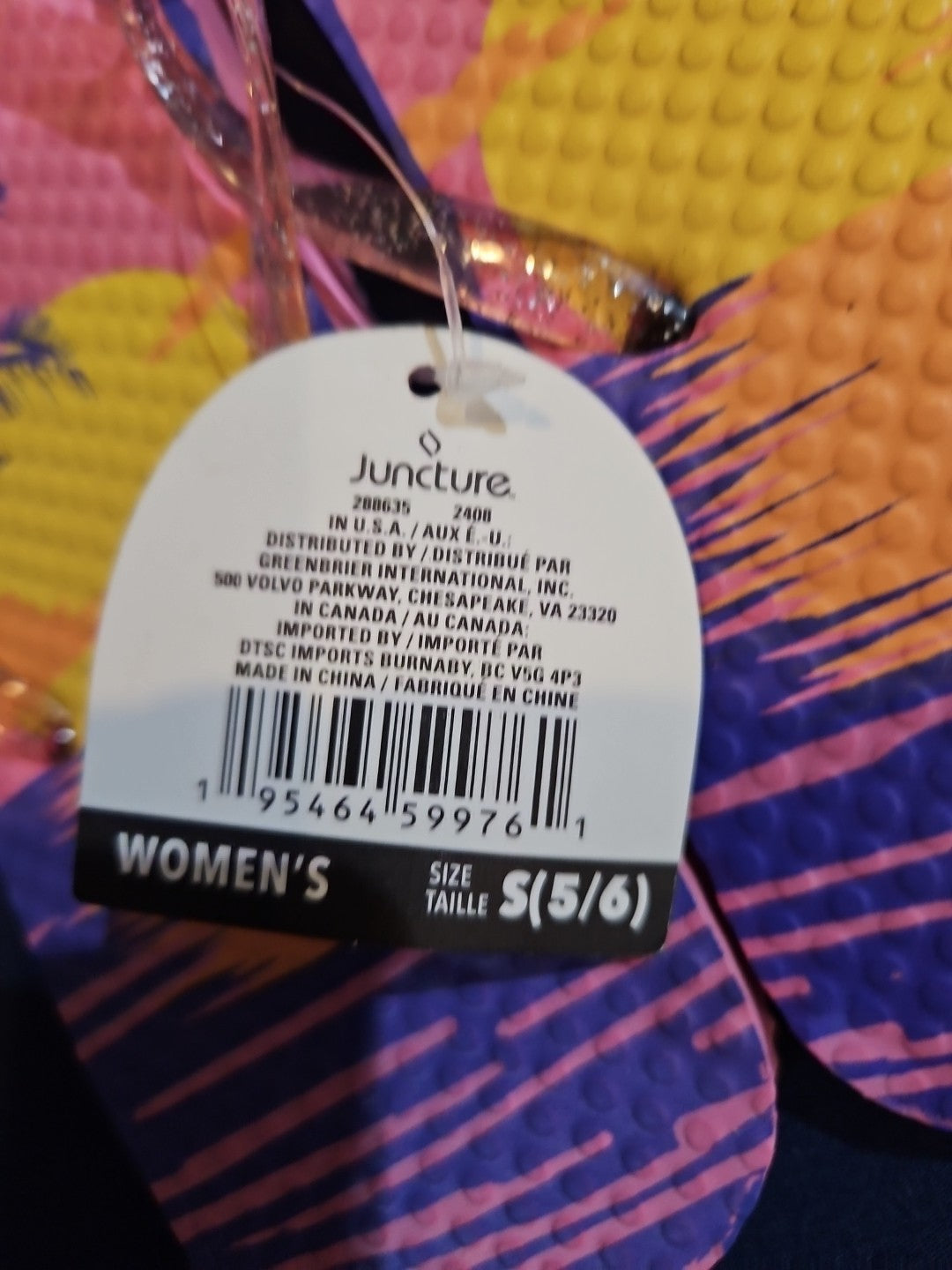 Juncture Women's 5/6 Flip Flops / Sandals