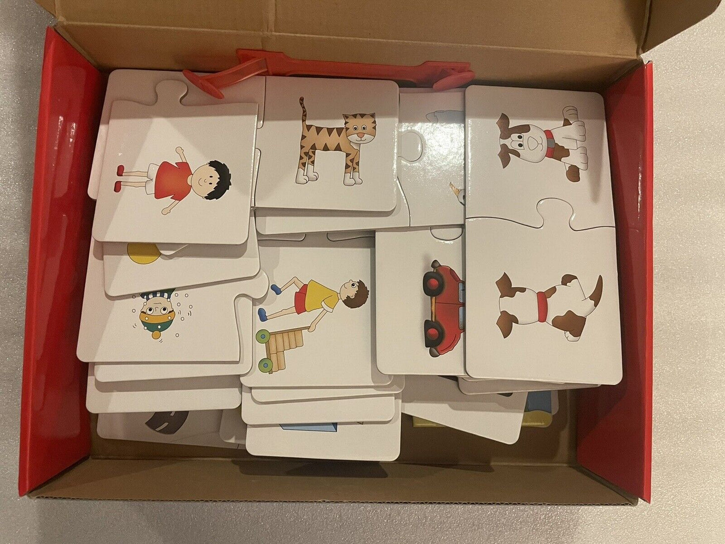 The Learning Journey Match It! Opposites - 30 Self Correcting Puzzle Sets - 3+