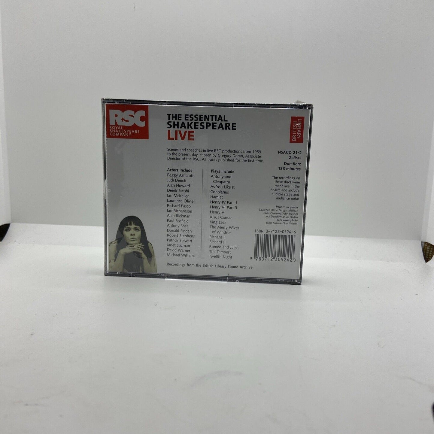 The Essential Shakespeare Live: The Royal Sha... by William Shakespeare CD-Audio