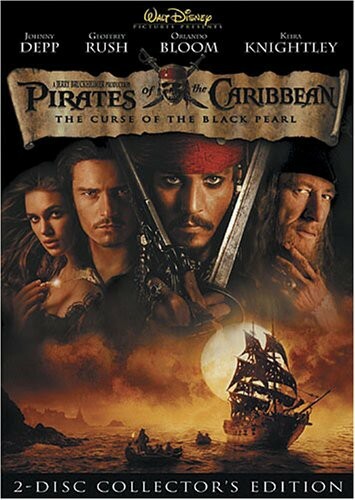 Pirates of the Caribbean: The Curse of the Black Pearl (DVD) Tested. Disc Only
