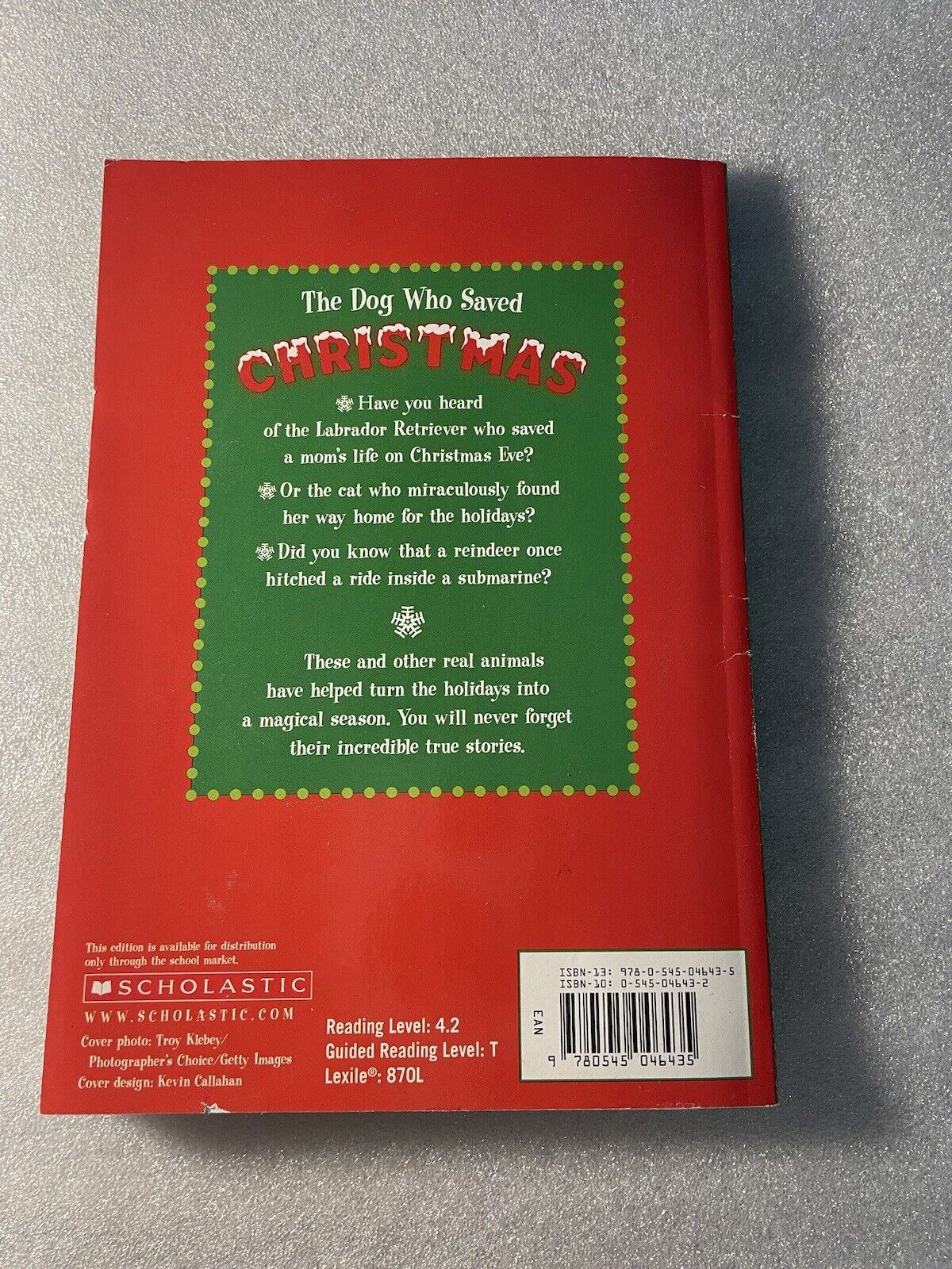 The Dog Who Saved Christmas & True Animal Tales - Allan Zullo (Paperback, 2008)