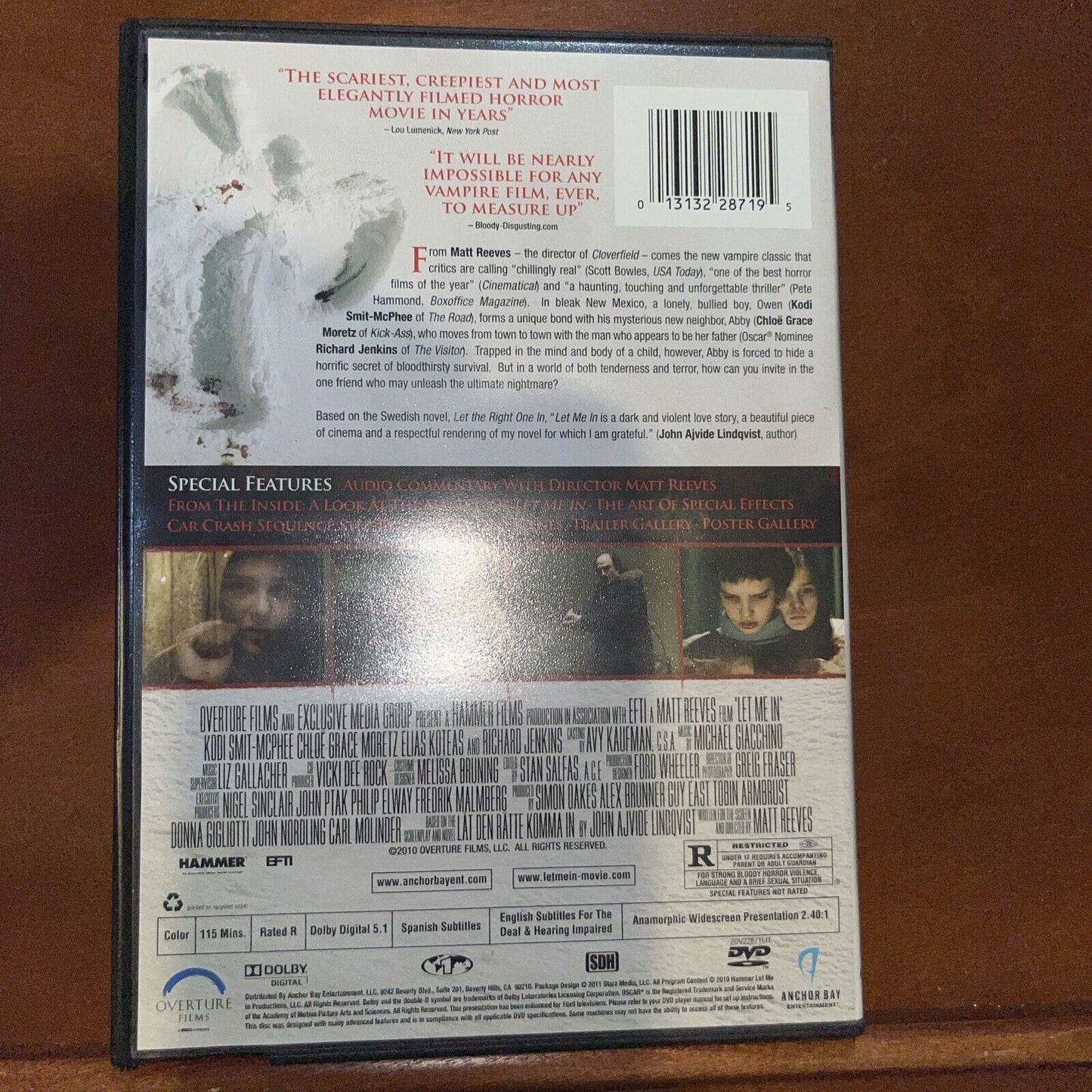 Let Me In DVD