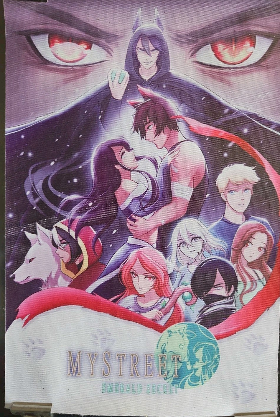 Aphmau Mystreet Emerald Secret Canvas Poster Wall Art 8 x 12