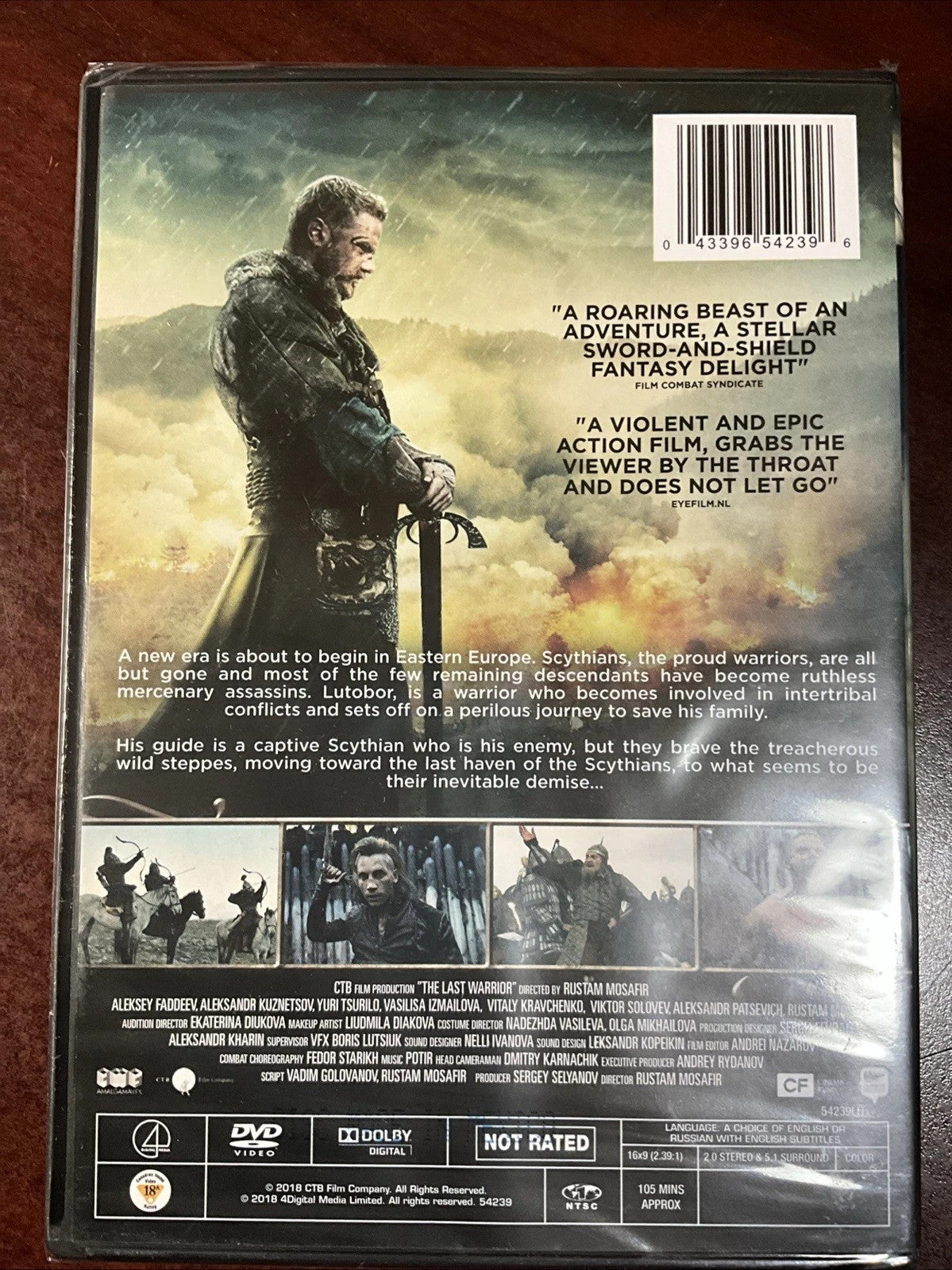 The Last Warrior (DVD) - Tested. New casa