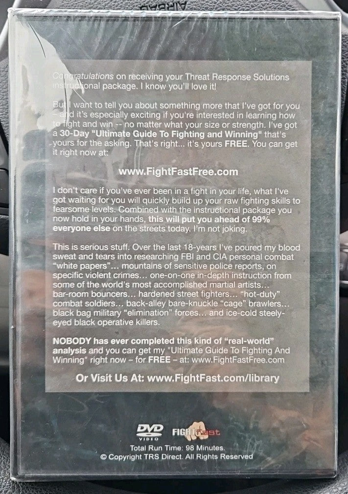 Combat Survival Kit (DVD) SEALED