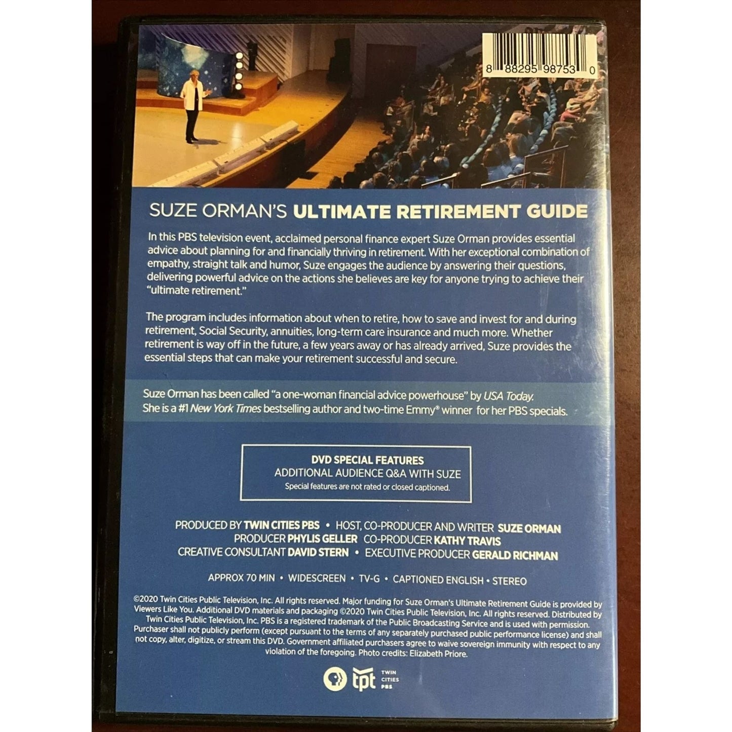 Suze Orman's Ultimate Retirement Guide (DVD) Factory Sealed