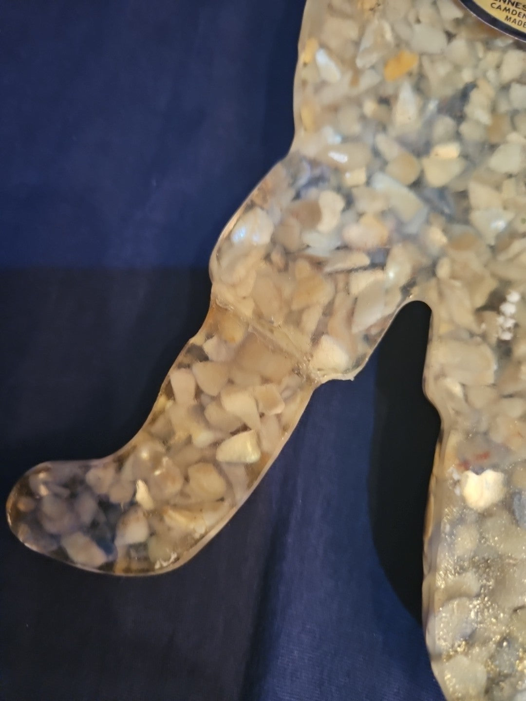 Tennessee Shell Co. vintage Mother of Pearl Raggedy Ann & Andy