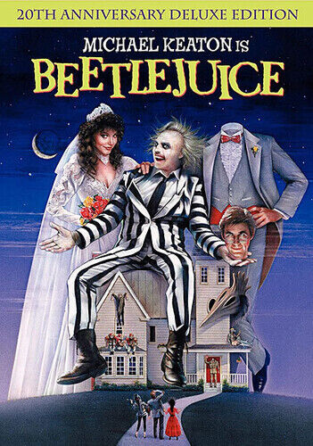 Beetlejuice (DVD, 1988) New Case. Tested. Resealed