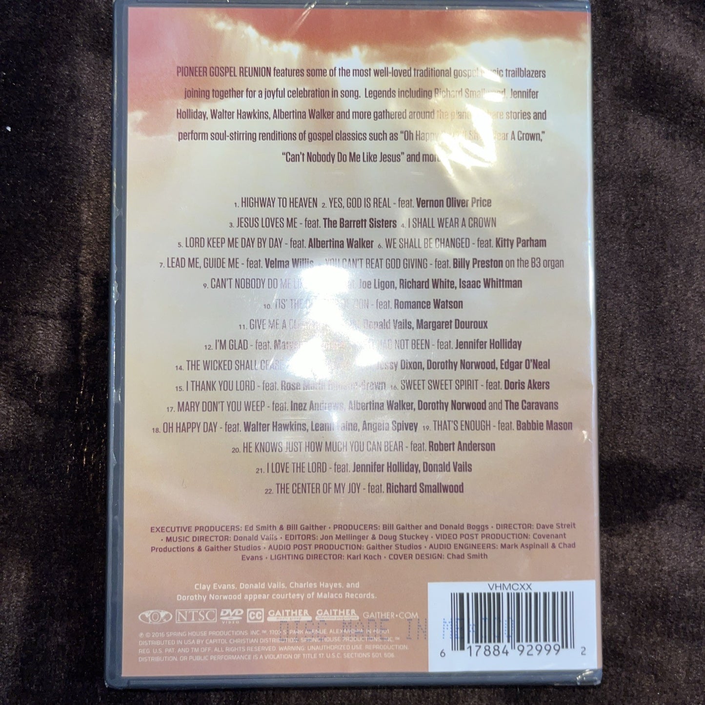 Gaither Gospel Pioneer Reunion New Sealed DVD