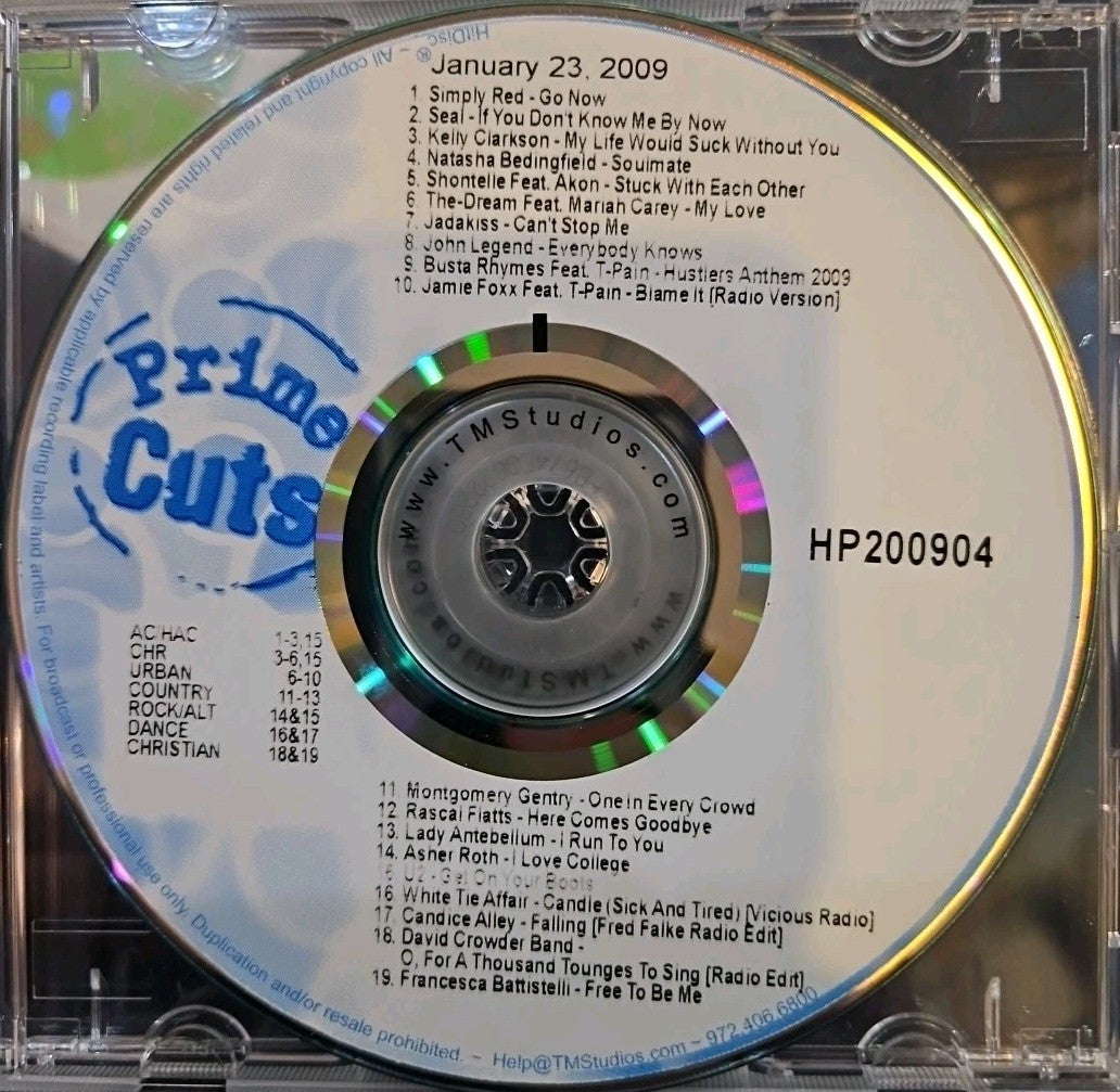 TM Studios Prime Cuts 2008-2009 (CD) 6 DISC SET. DISCS ONLY