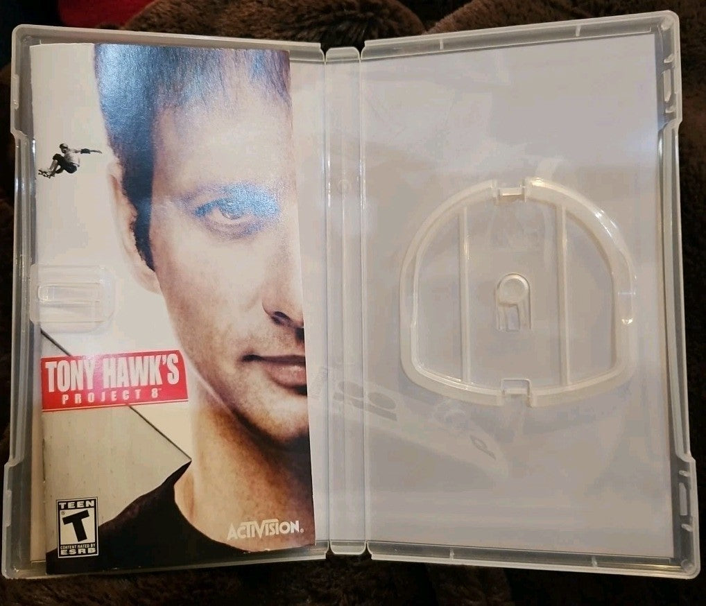 Tony Hawks Project 8 (PSP UMD) No Game. Case. Box Art. Manual.